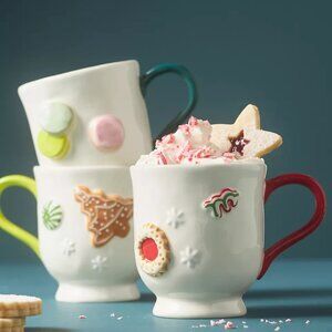 Brand New Discontinued Anthropologie Holifaye Stoneware Mug